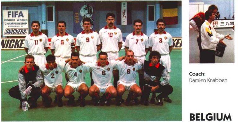 Збірна Бельгії на чемпіонаті світу - 1992 у Гонконгу.
