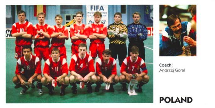 Збірна Польщі на чемпіонаті світу 1992 року. 